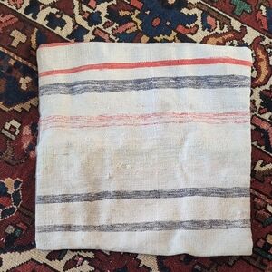 Vintage Fabric 22" Pillow Cover